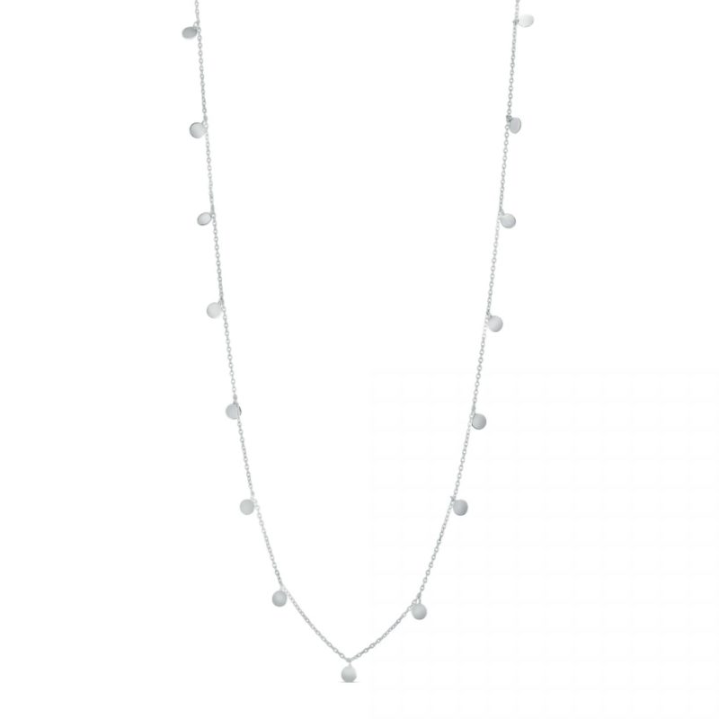 Collier Pendentif Ange En Argent 925 - Avec Zircon - Plaqué Rhodium - Hypoallergénique, Sans Nickel - Boîte Cadeau